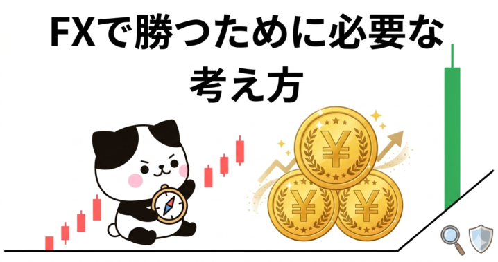 FXで勝つために必要な考え方